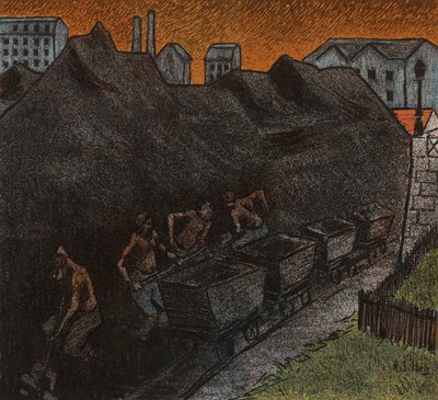 Le Theatre Libre: Les Tisserands by Henri Gabriel Ibels